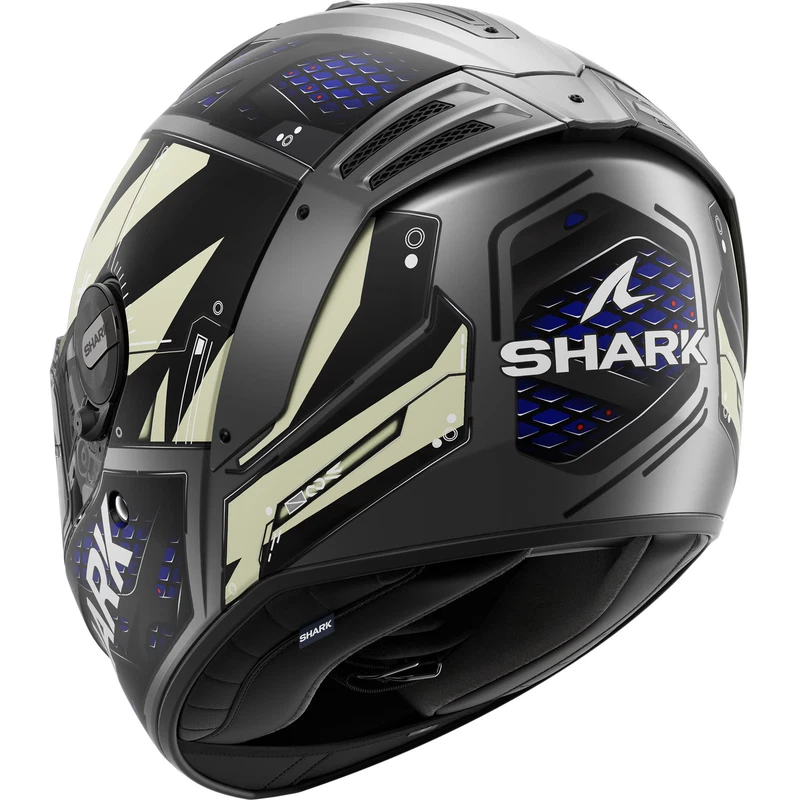 Shark Spartan RS Stingrey Matt Anthracite Blue, photo 6 of 7