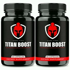 Titan Boost For Men, Titan Boost Pills, Titan Male Performance Big D - 2 Pack