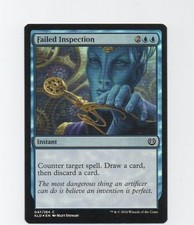 FOIL Failed Inspection Kaladesh Magic The Gathering Blue instant Card MTG CCG