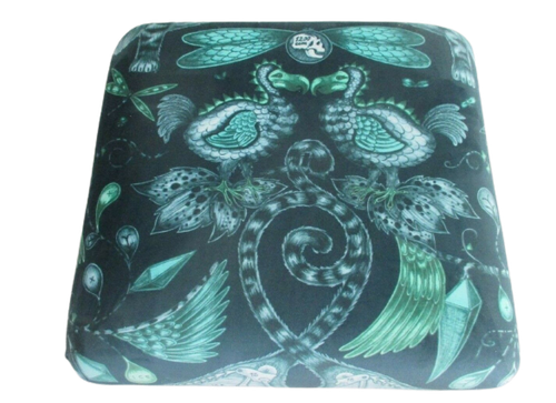 Emma J Shipley Fabric Footstools Pouffes Amazon Lemur Monkeys Zambezi Silverback - Picture 63 of 96