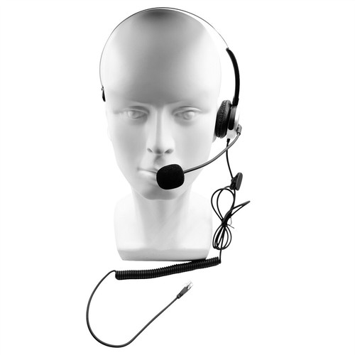 Call center telefon / telefon IP zestaw słuchawkowy z mikrofonem wysięgnika 4-pinowe złącze modułowe RJ9 - Zdjęcie 10 z 10