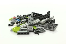 Lego Racers Tiny Turbos Set 8199 Security Smash 100% complete 2010