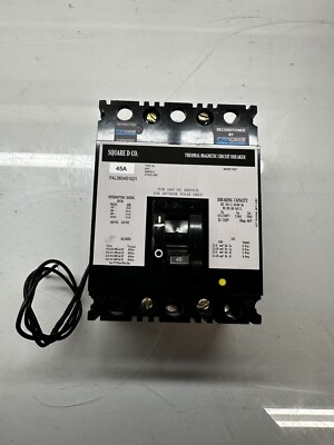 Square D co. FAL360451021 Shunt Trip Reconditioned 
