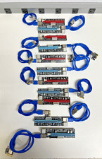 11x PCI-E 1x to 16x Powered USB3.0 GPU Riser Extender Adapter Card