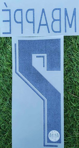 Flocage junior officiel PSG 19/20 monblason maillot 7 Mbappé Home LDC Europe - Picture 3 of 6