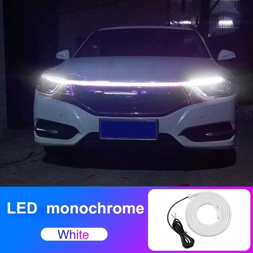 LED Atmosphere Lamp 12V Car Hood Daytime Running Light Strip Waterproof Flexible - Bild 7 von 12