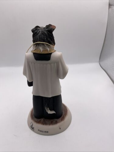 Robert Harrop Doggie People Studio 100 Edition B. Collie Clergyman Christmas - Picture 6 of 18