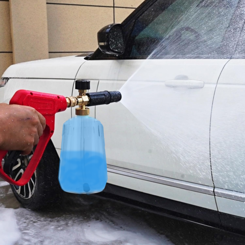 Pressure Washer Gun Car Wash Soap Lance Cannon Spray Jet Bottle Snow Foam Kit - Picture 12 of 15