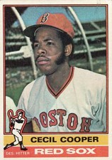 1976 Topps # 78 Cecil Cooper Boston Red Sox