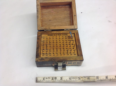 50 Gages MC-0-M .011-.060/" by .001/" Minus Tolerance Pin Gage Set