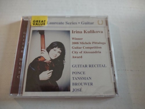 Irina Kulikova - Guitar Recital Cd / New & Sealed With Free Shipping - Picture 1 of 2