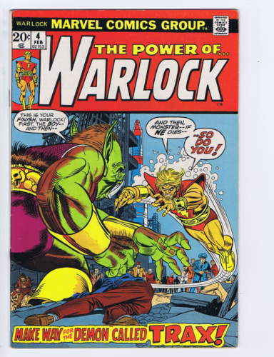 Warlock #4 Marvel 1973 - Picture 1 of 2