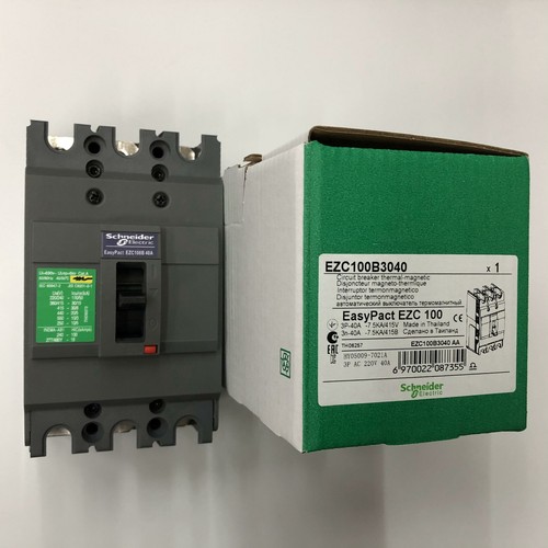 1PCS NEW EZC100B3040 3P 40A breaker Schneider - Picture 5 of 5
