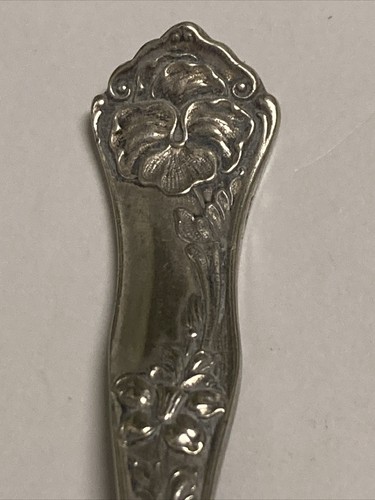 Blumen Vintage Souvenir Gabel Sammlerstück