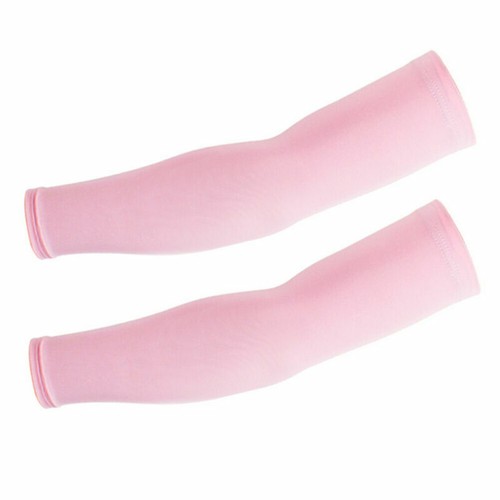 1 Pair Men Arm Sleeves Cover Sun Protection Outdoor Sports Arm Warmer Breathable - Picture 24 of 157