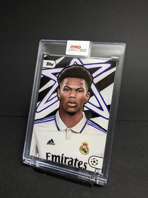 Topps / Project 22 / Aurelien Tchouameni / by Sanil Chitrakar / Real Madrid  