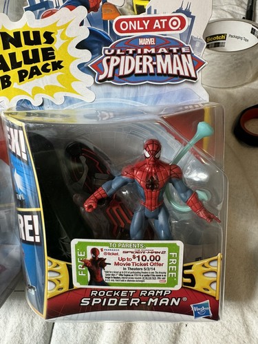 Ultimate Rocket Ramp Spider-Man & Spider Swat Venom Target nur Figuren 2012 Neu - Bild 5 von 21
