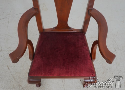 L65570EC: Set of 6 HENKEL HARRIS Model 109 Cherry Dining Room Chairs - Picture 14 of 24