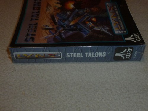 BRAND NEW IN BOX FACTORY SEALED ATARI LYNX VIDEO GAME STEEL TALONS  - Picture 3 of 6