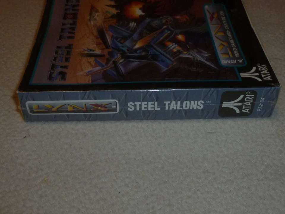 BRAND NEW IN BOX FACTORY SEALED ATARI LYNX VIDEO GAME STEEL TALONS - Image 3 of 4