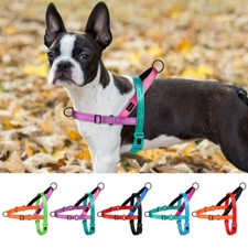 No Pull Dog Pet Harness Adjustable Control Vest Reflective Front Leading Strap