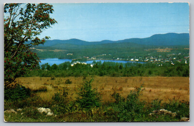 Postcard A View From Dallas Hill Of Rangeley, Maine E12