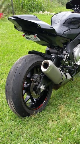 Fender Eliminator Tail Front Facing Black KAWASAKI ZX6R ZX-6R 2019 2020 2021 22 - Picture 7 of 12