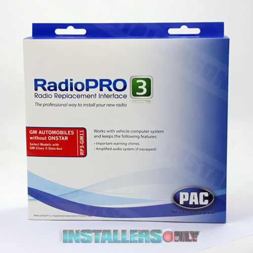RP3-GM11 Car Stereo Radio Replacement Interface for GM Class II Data Bus Vehicle - Picture 2 of 3