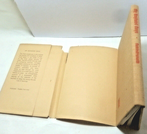 My Boyhood Days Rabindranath Tagore JH/C 1968 - Picture 3 of 5