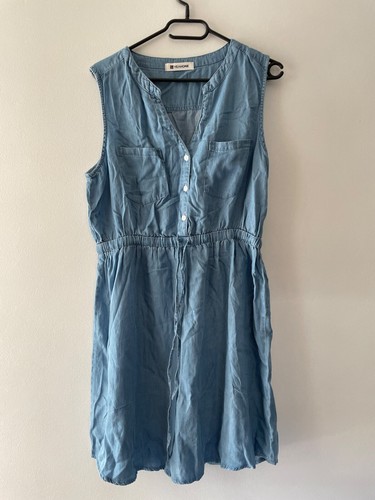 Ladies Denim Blue Dress ~ Size L (14) Summer dress