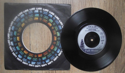 The glory of love von Peter Cetera 7" Vinyl Full Moon W 8662