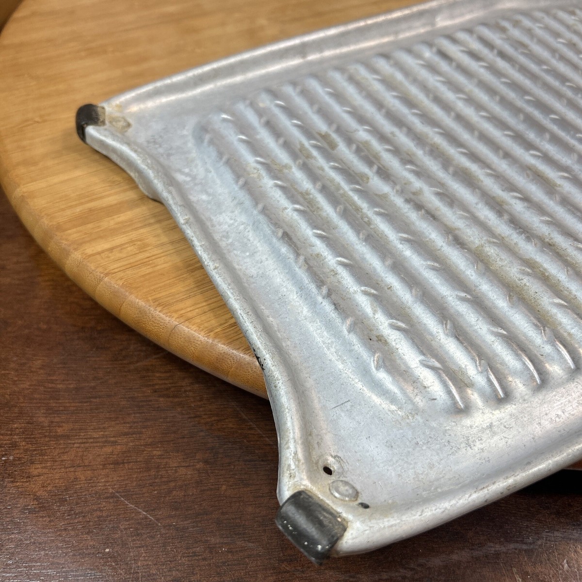 ビンテージウォッシュボード Vintage Morton Industries Speedwash Washboard 15”x 9” USA