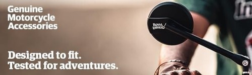 Par de espejos retrovisores de turismo Royal Enfield (homologados) | rosca derecha/derecha | OEM - Imagen 3 de 3