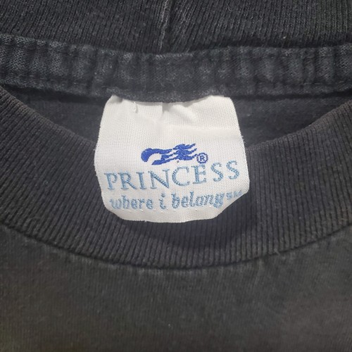 Vtg South America Princess Cruise Shirt Argentina Brazil Black Cotton Size M / L - Picture 3 of 8