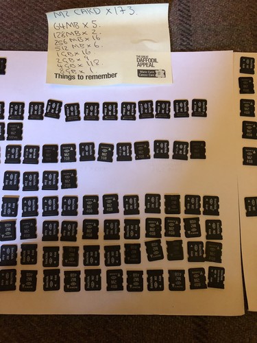 Lot Job Lot de 173 cartes mémoire M2 64 Mo à 8 Go - Photo 5/9