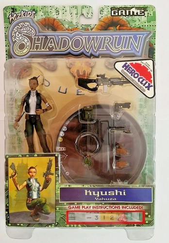 HeroClix Shadowrun Duels The Action Figure Game - Kyushi Yakuza BNIB - OOP - Foto 1 di 6