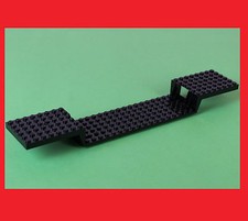 LEGO 2972 Platte Schwarz Eisenbahn Train Base Plate 6x34 87058 4560 10219 moc