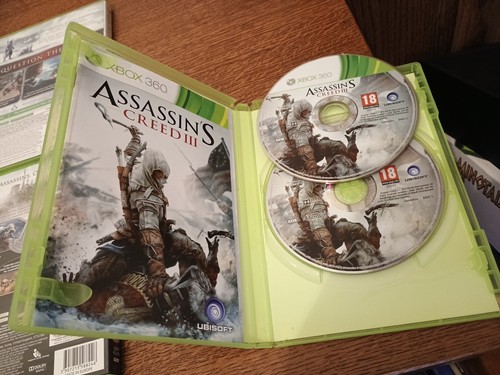 LOTTO LAVORO BUNDLE DI 7 GIOCHI ASSASSINS CREED MICROSOFT XBOX 360 - - Foto 3 di 9