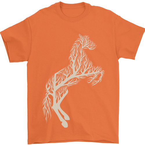 Camiseta ecuestre para hombre Tree Horse Ecology 100 % algodón - Imagen 4 de 12