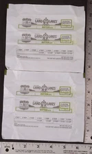 Land O Lakes Butter Maiden Mia 2 Wrappers Final Discontinued Design