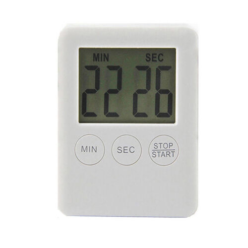 Großer Digitaler LCD Küche Kochen Timer Magnetisch Countdown Up LCD Uhr Wecker - Bild 8 von 14