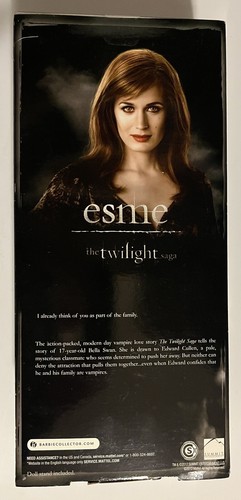 Twilight Saga Esme Cullen 2012 Barbie Collector Pink Label Mattel - Picture 2 of 6