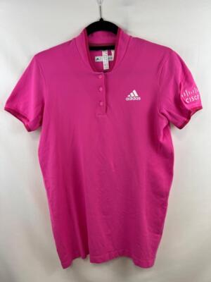 Adidas Originals Pink Adidas Golf Shirt Adidas Graphic Performance
