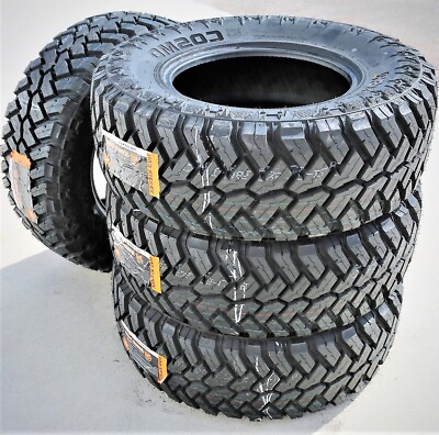 4 Tires LT 255/75R17 Cosmo Mud Kicker MT M/T Load C 6 Ply