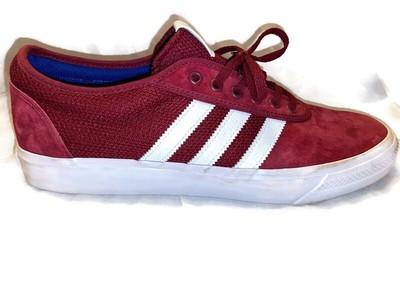adidas men's seeley skate shoe red