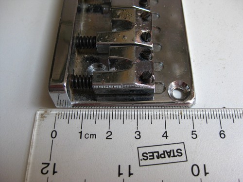 Yamaha Ibanez Kramer Bass Bass Guitar Bridge Tailpiece for Project / Upgrade - Picture 8 of 11