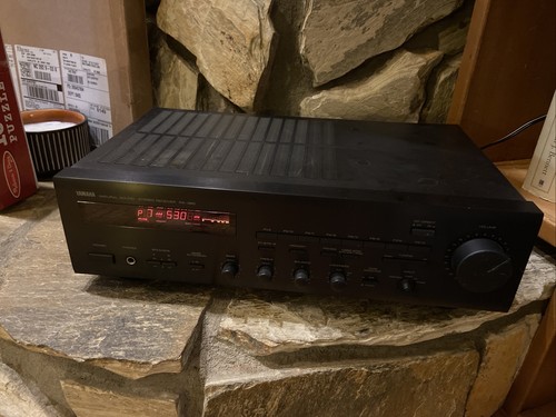 Yamaha Receptor Estéreo Sonido Natural Modelo RX 350 rx-350 Negro De Colección - Imagen 1 de 9