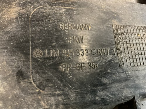 99-02 Volkswagen MK4 Golf Battery Tray 1JM915333C OEM Jetta R22 - Picture 2 of 3