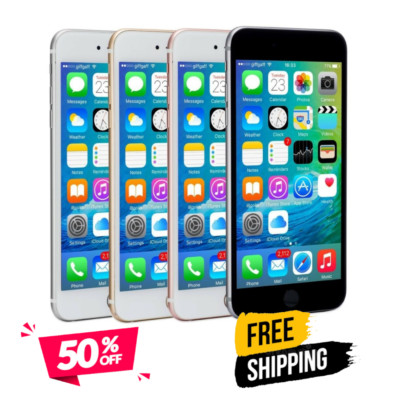 Apple iPhone 6s Plus 16GB 64GB iOS LTE Unlocked Verizon GSM Smartphone