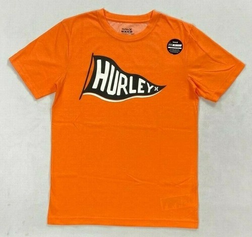 Boy's Youth Hurley Dri-Fit Premium Cotton/Polyester T-Shirt NEW - Picture 4 of 6